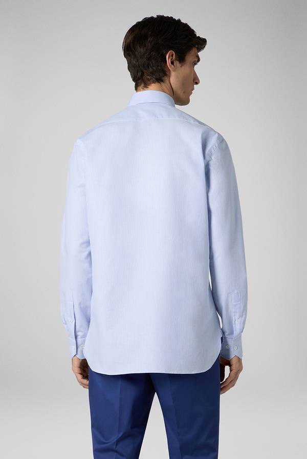 Lab. Pal Zileri Camicia In Puro Cotone Jacquard