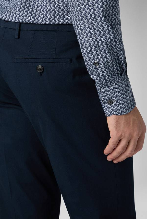 Lab. Pal Zileri Chino In Cotone Stretch