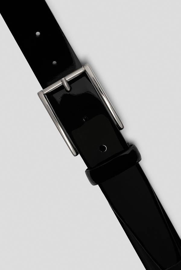 Lab. Pal Zileri Cintura In Pelle Verniciata