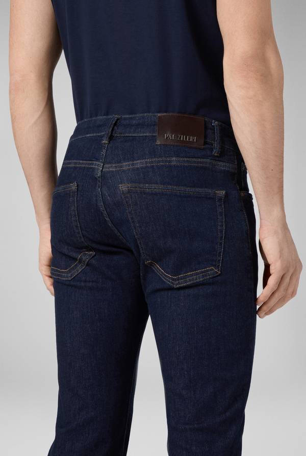 Lab. Pal Zileri Denim 5 Tasche Lavaggio Scuro