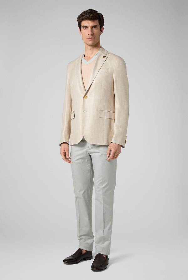 Lab. Pal Zileri Giacca Brera In Viscosa Di Bamboo