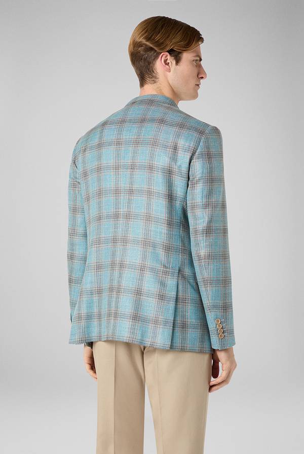 Lab. Pal Zileri Giacca Vicenza In Lana, Seta E Lino