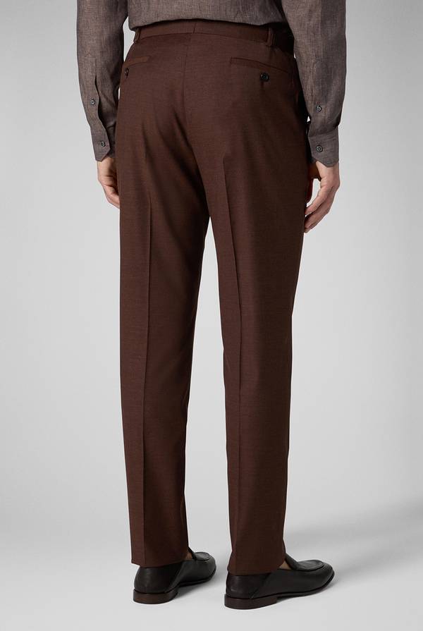 Lab. Pal Zileri Pantalone Classico In Lana E Bamboo