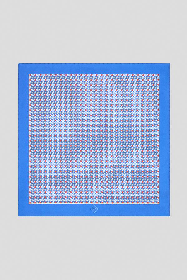 Lab. Pal Zileri Pochette in seta pied de poule