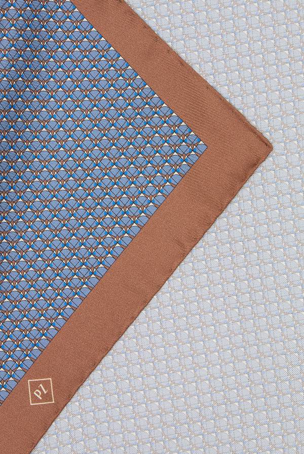 Lab. Pal Zileri Pochette In Seta Stampata