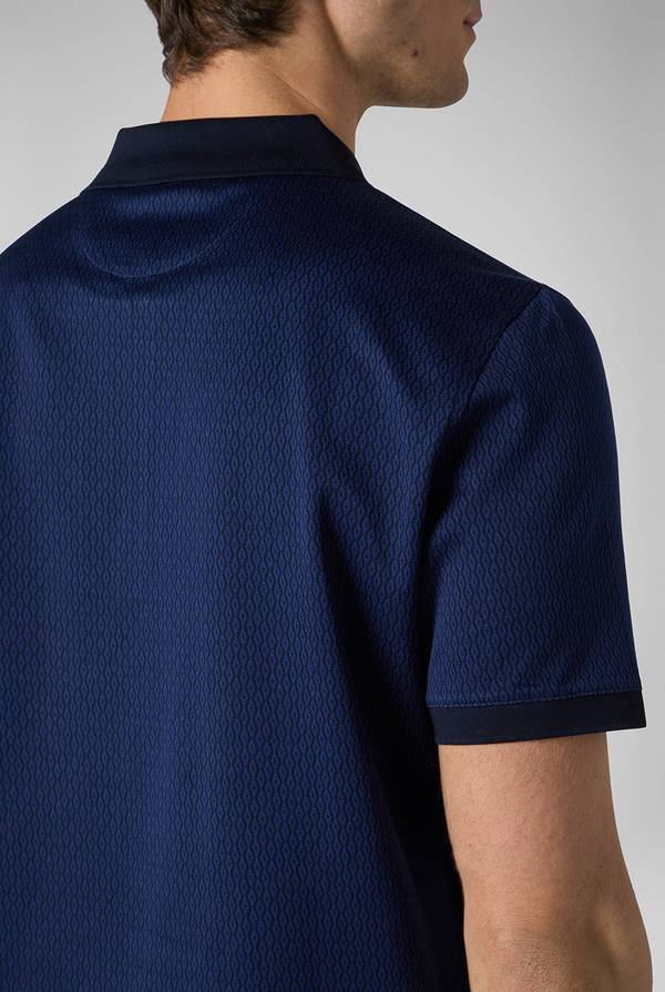 Lab. Pal Zileri Polo A Zip In Cotone Mercerizzato