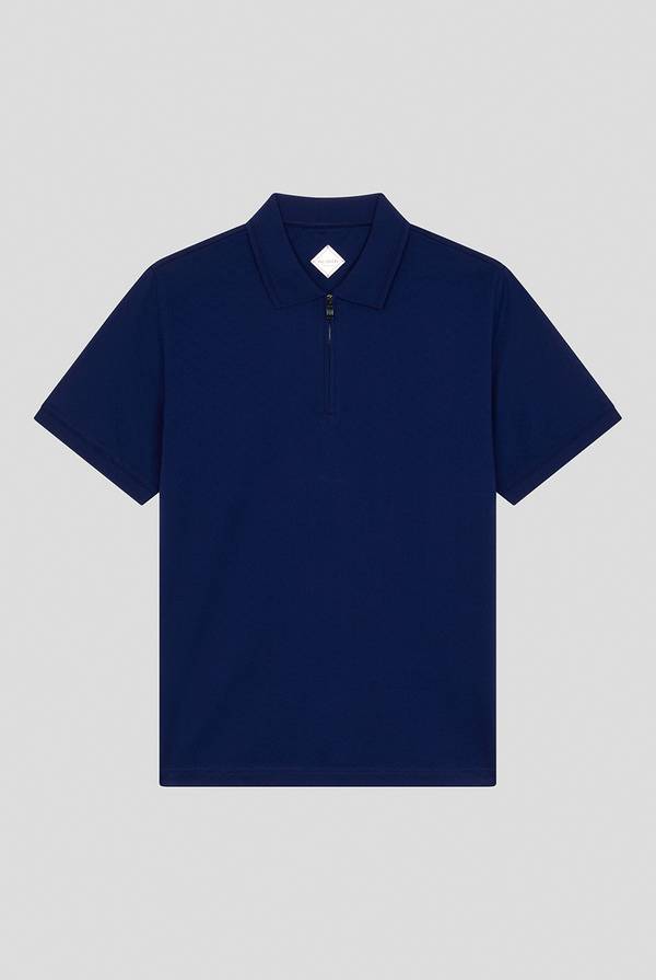 Lab. Pal Zileri Polo con monogramma allover