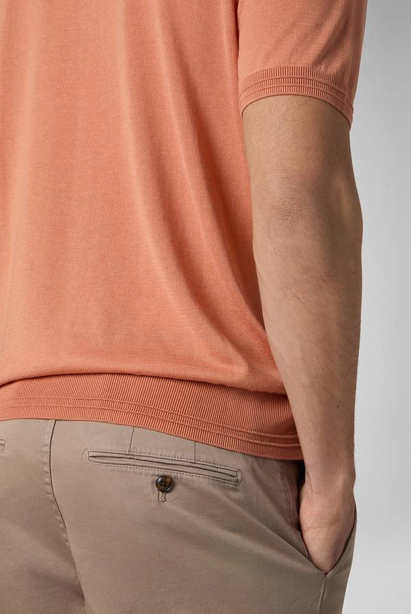 Lab. Pal Zileri Polo In Cotone E Tencel