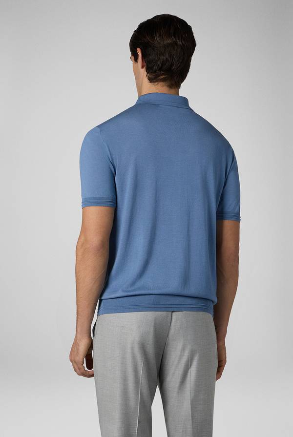 Lab. Pal Zileri Polo In Cotone E Tencel