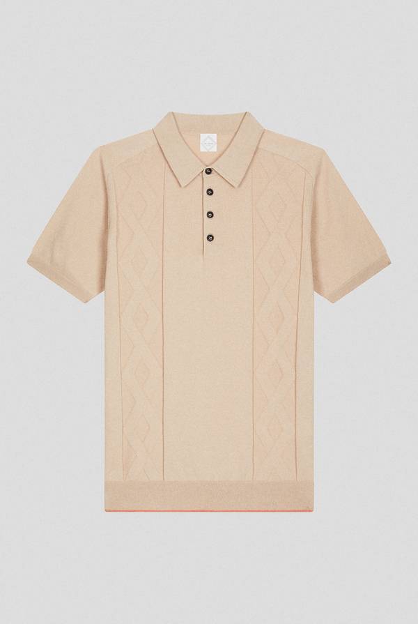 Lab. Pal Zileri Polo in maglia con calati