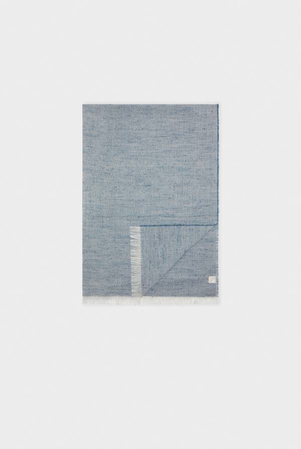 Lab. Pal Zileri Sciarpa in pura seta effetto stuoia