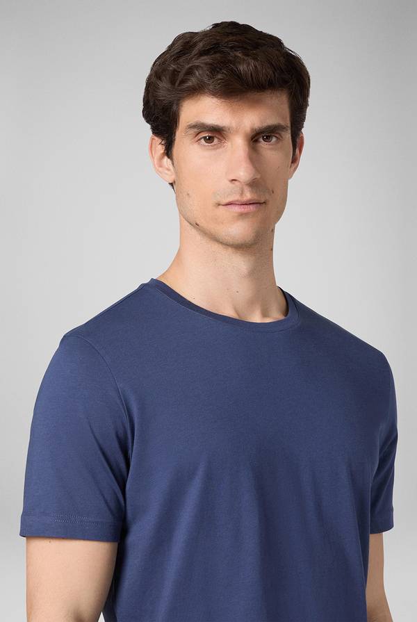 Lab. Pal Zileri T-Shirt In Cotone Nel Colore Blu