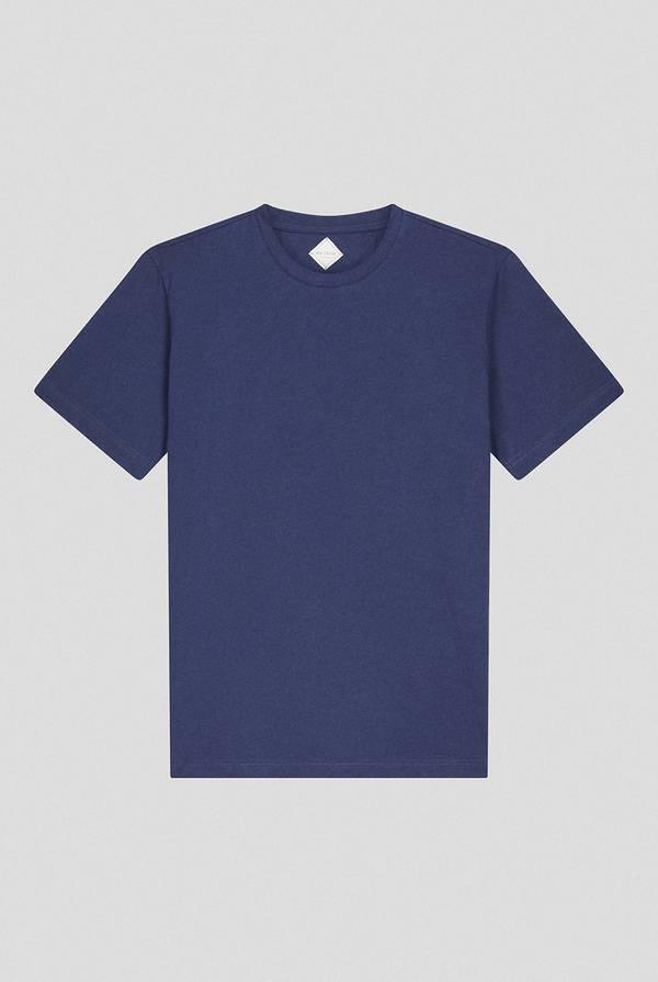 Lab. Pal Zileri T-Shirt in cotone nel colore blu