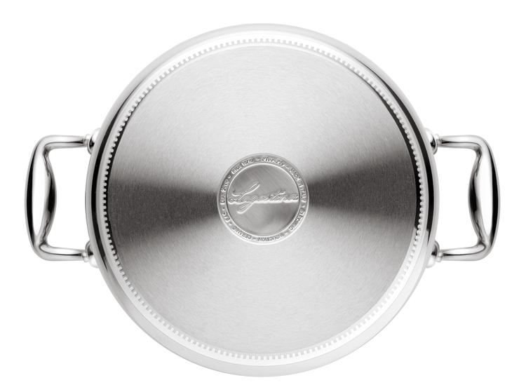 Lagostina Accademia Lagofusion®, Casseruola Fonda Due Maniglie Con Coperchio
