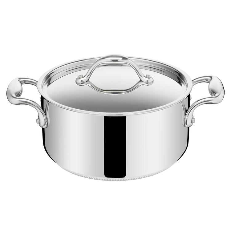 Lagostina Accademia Lagofusion®, Casseruola Fonda Due Maniglie Con Coperchio