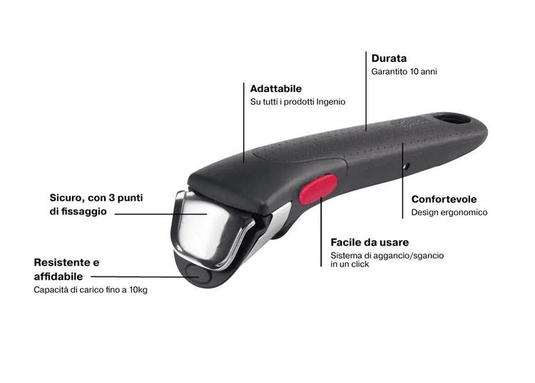 Lagostina Ingenio Essential, Set 6 Pezzi