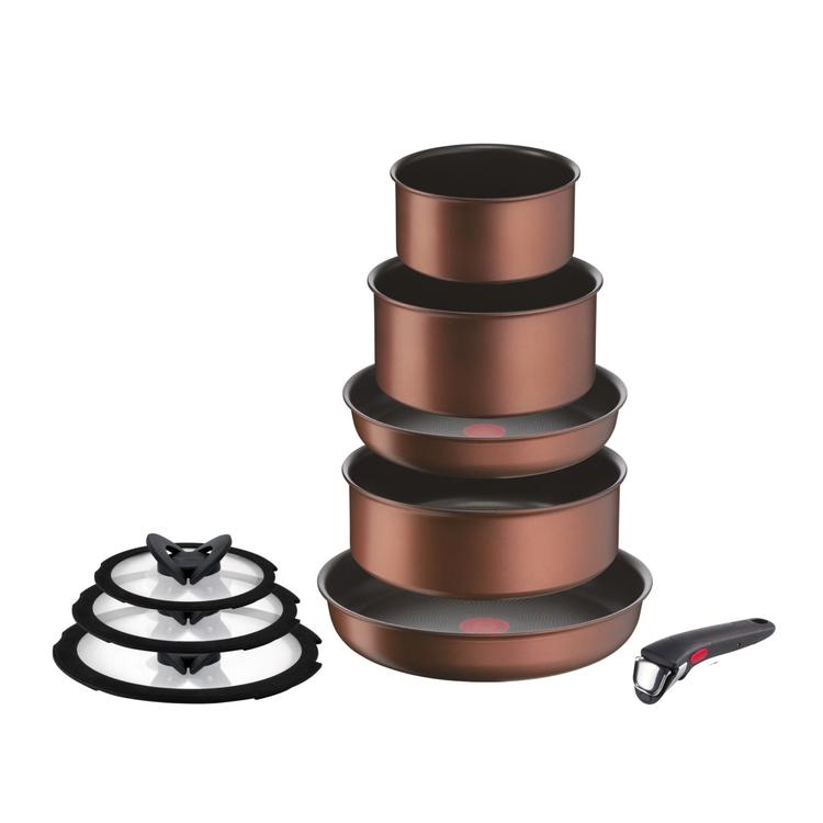 Lagostina Set Ingenio Natura 9 Pz E Coltelli Iceforce 3 Pz