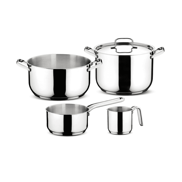 Lagostina Sfiziosa, Set acciaio inox 5 pezzi induzione