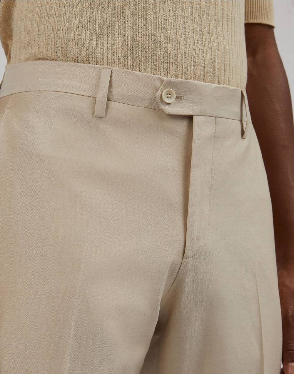 Lardini Abito Special Line In Twill Di Cotone Beige