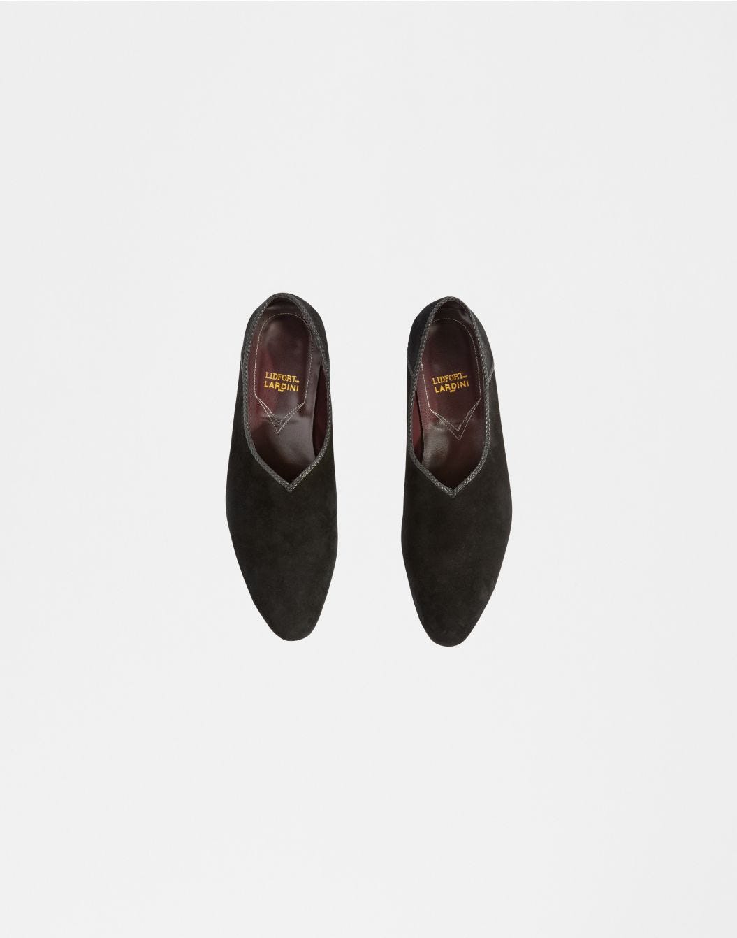 Lardini Babouche In Pelle Di Vitello Con Bordo Intrecciato