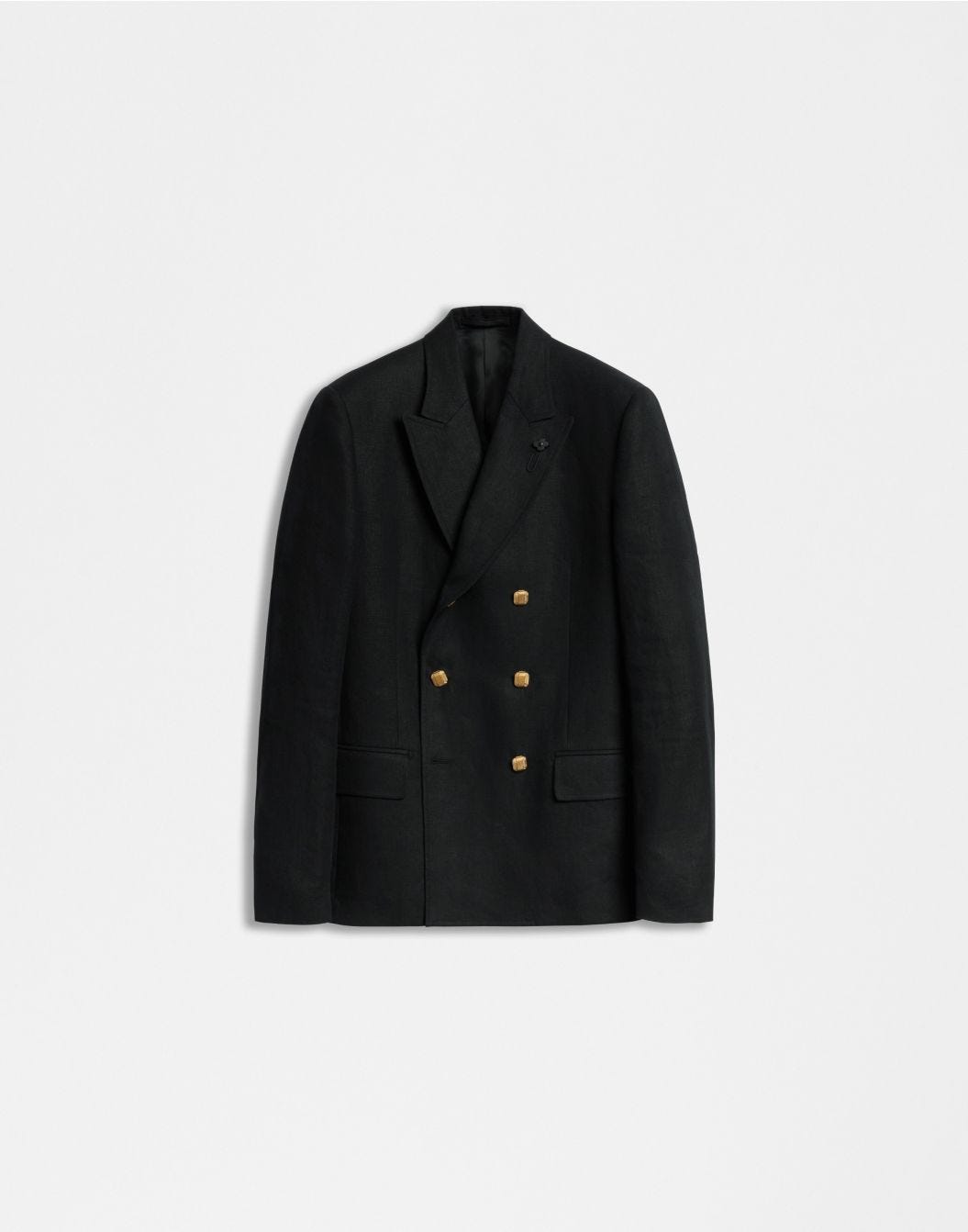Lardini Blazer doppiopetto attitude nero principe di galles