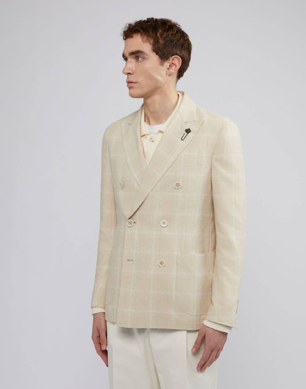 Lardini Blazer Doppiopetto Macro Galles Special Line