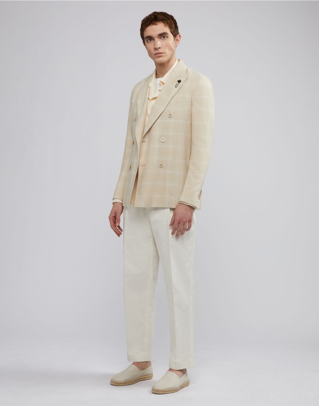 Lardini Blazer Doppiopetto Macro Galles Special Line