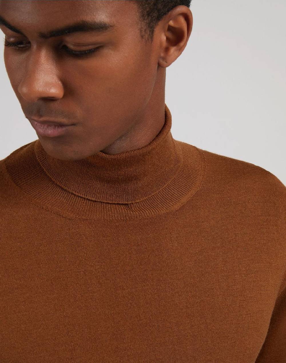 Lardini Dolcevita Nocciola In Lana Merino, Seta E Cashmere