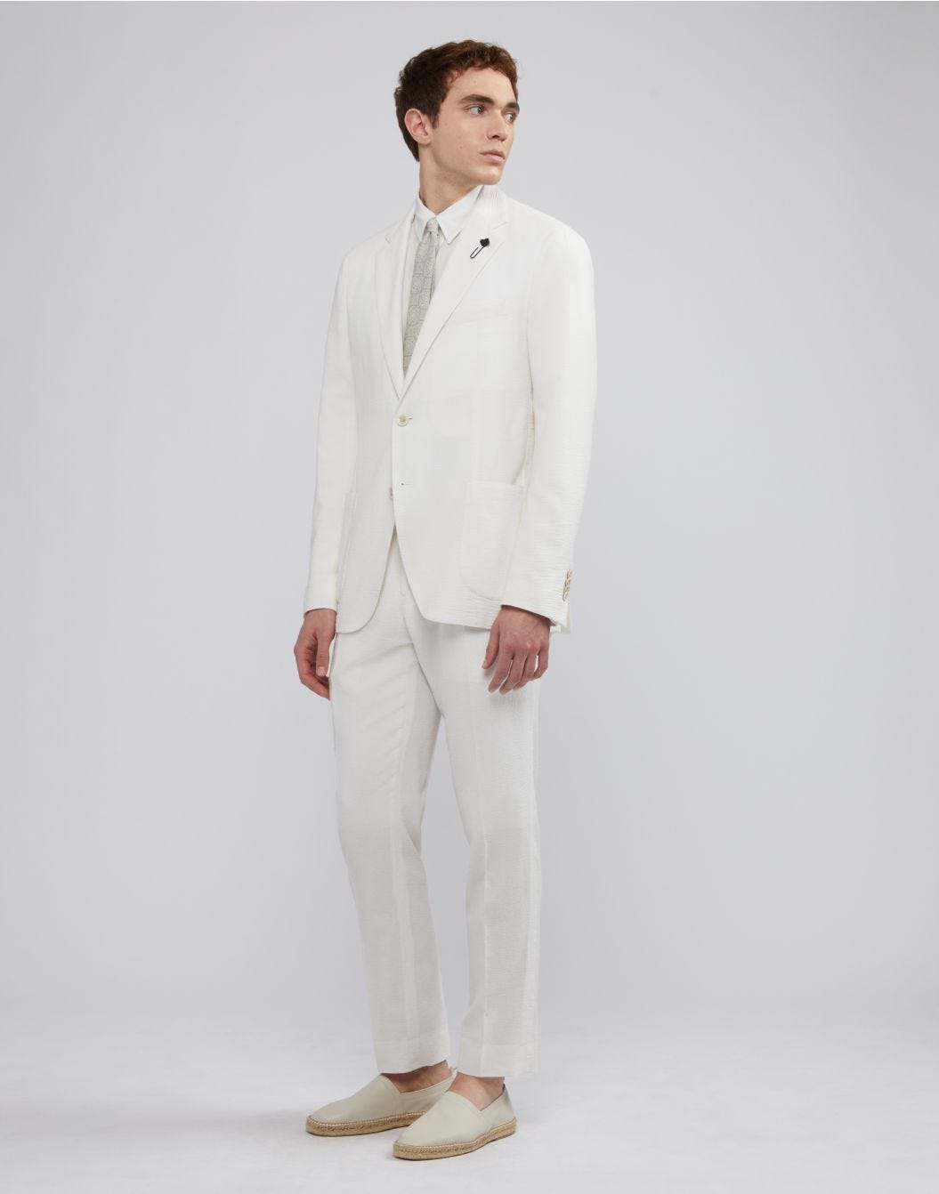 Lardini Abito Monopetto Special Line Panna