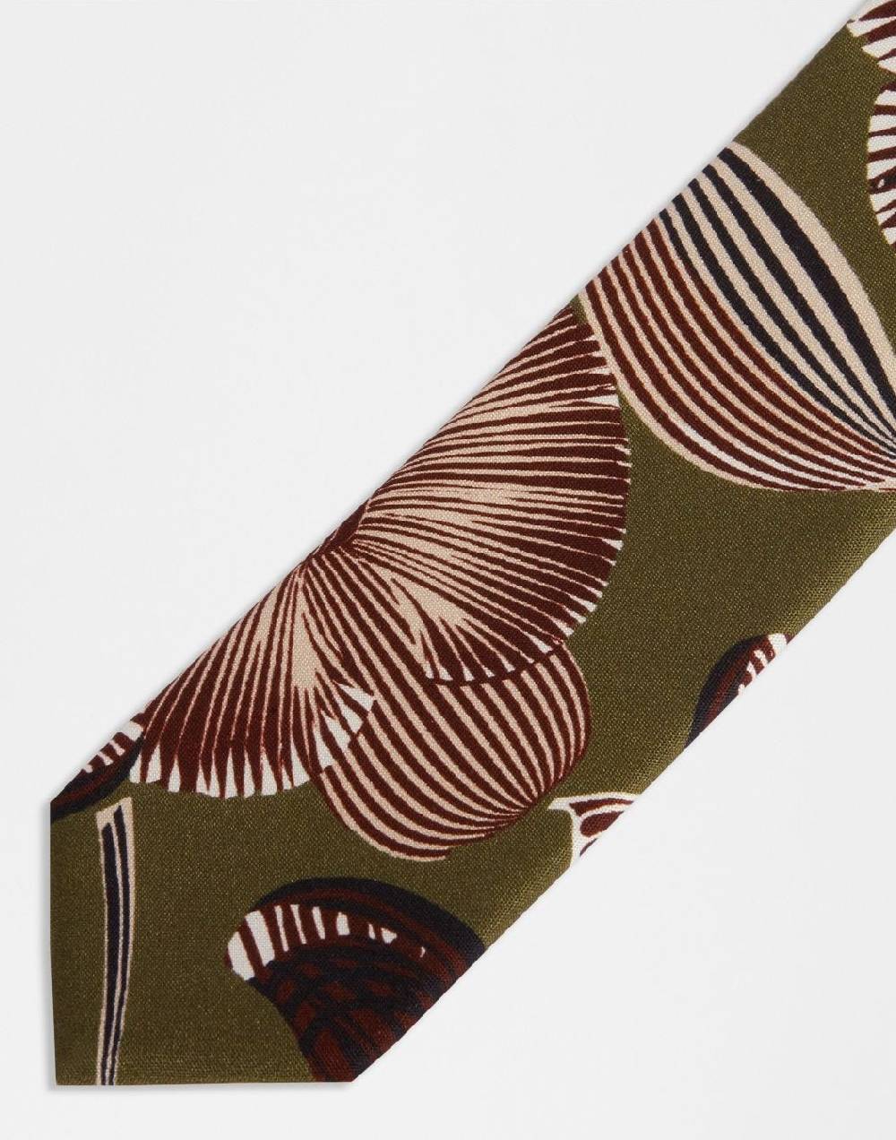 Lardini Cravatta In Seta Con Disegno Floreale