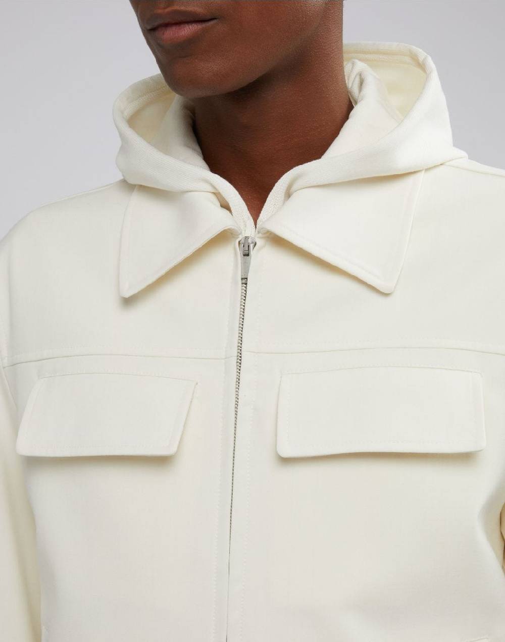 Lardini Giacca Camicia Panna