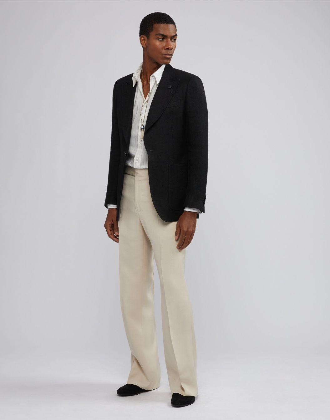 Lardini Giacca Monopetto Attitude Nera In Lino