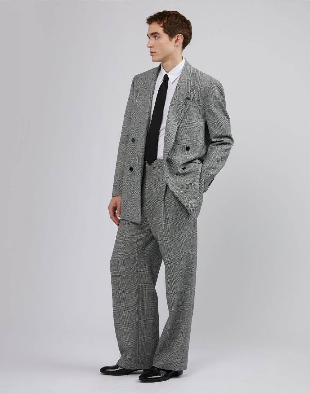 Lardini Pantalone Comfort In Principe Di Galles