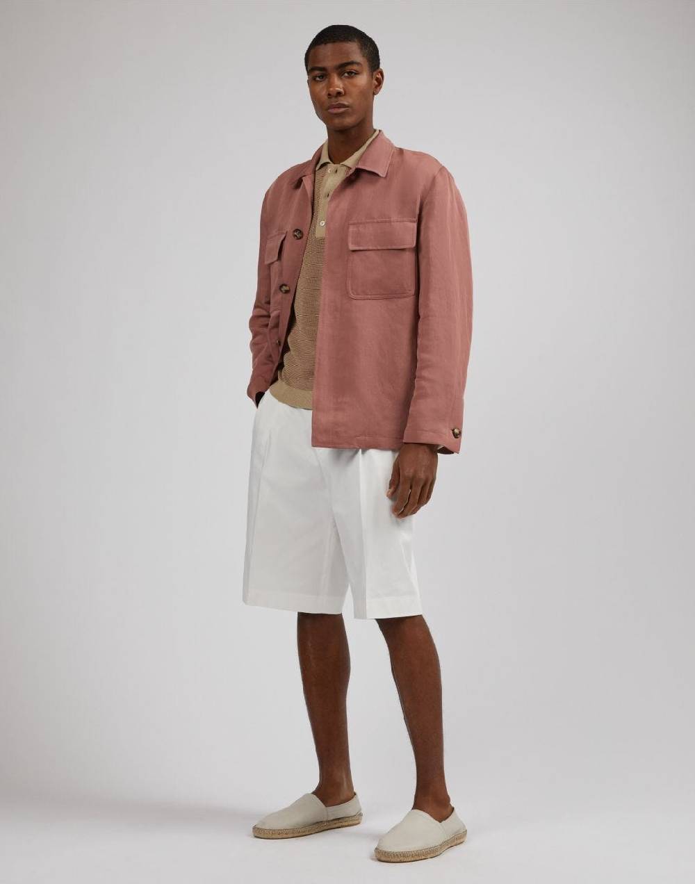 Lardini Polo Bicolore Con Lavorazione Jacquard