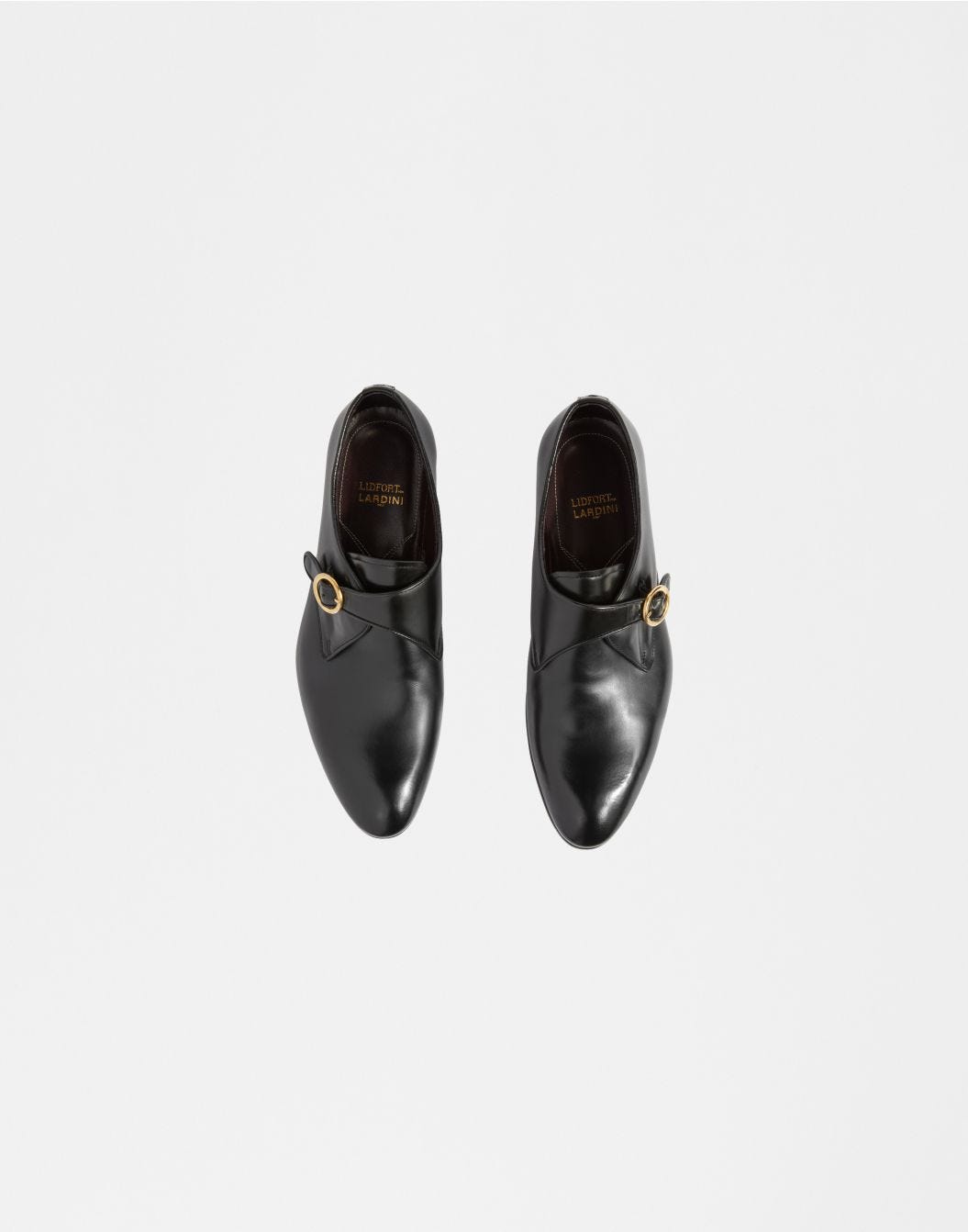 Lardini Scarpa Classica In Pelle Con Fibbia Dorata