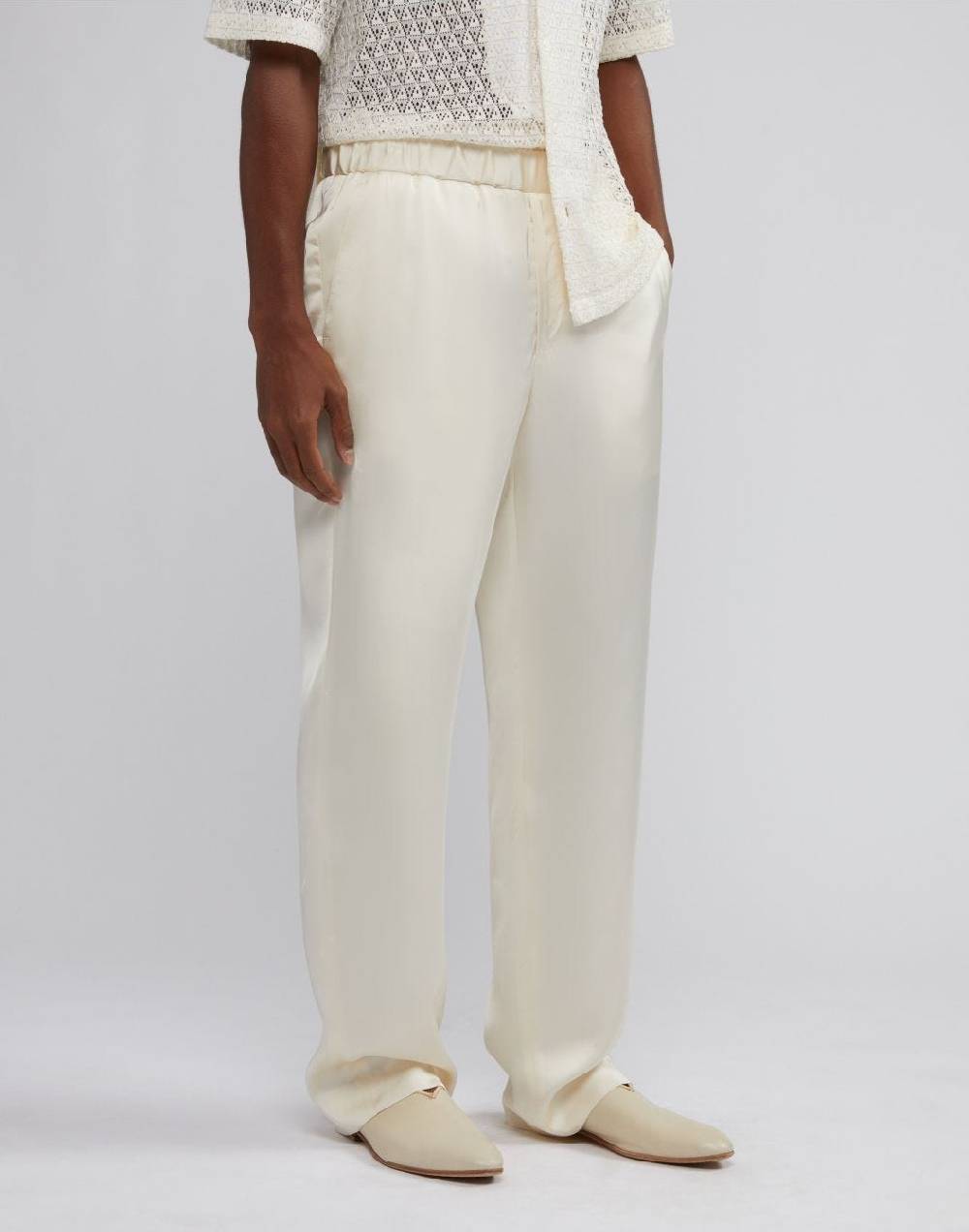 Lardini Pantalone Comfort Attitude In Viscosa Con Elastico