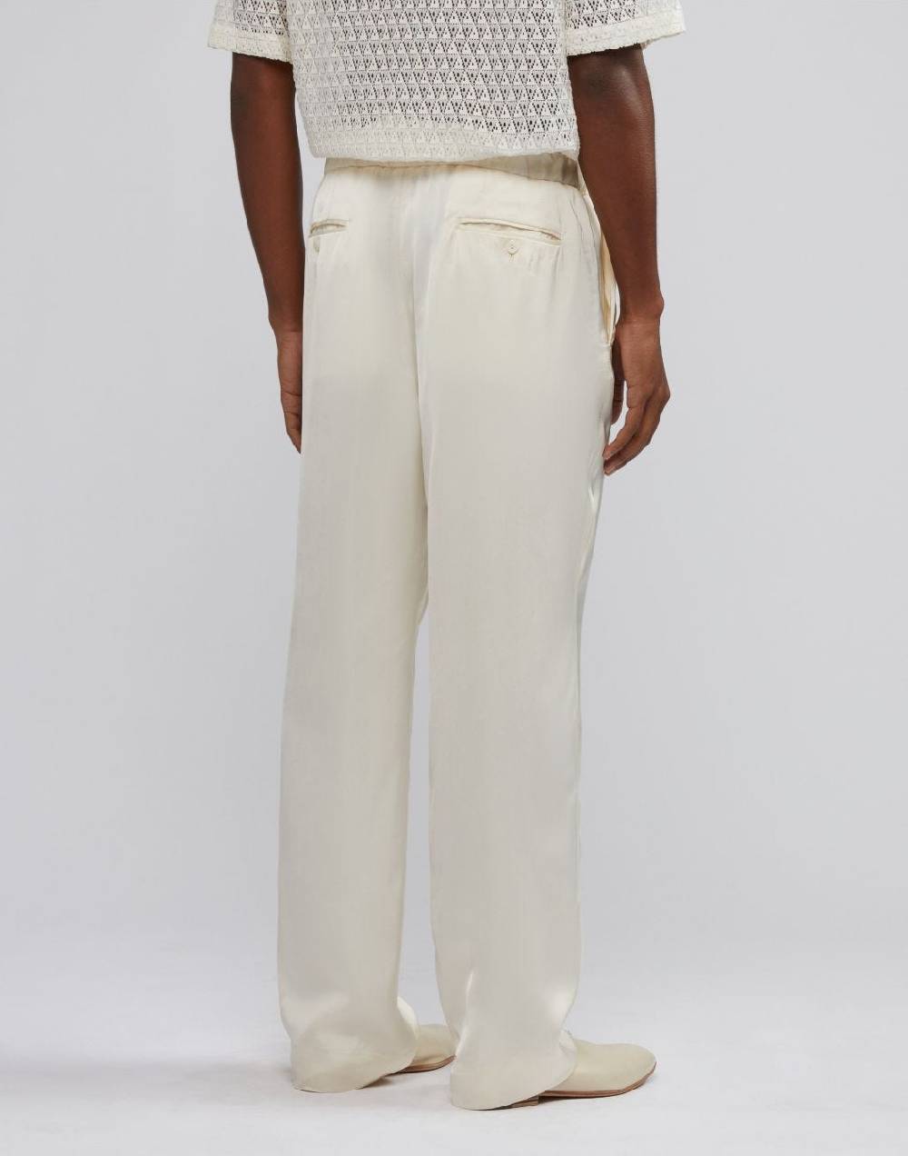 Lardini Pantalone Comfort Attitude In Viscosa Con Elastico