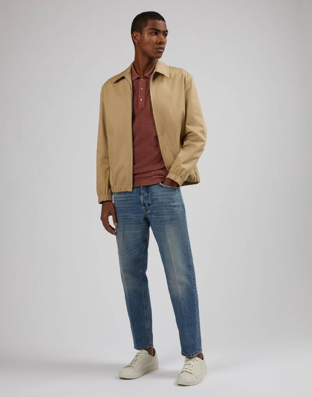 Lardini Polo Rossa Con Lavorazione A Punto Traforato