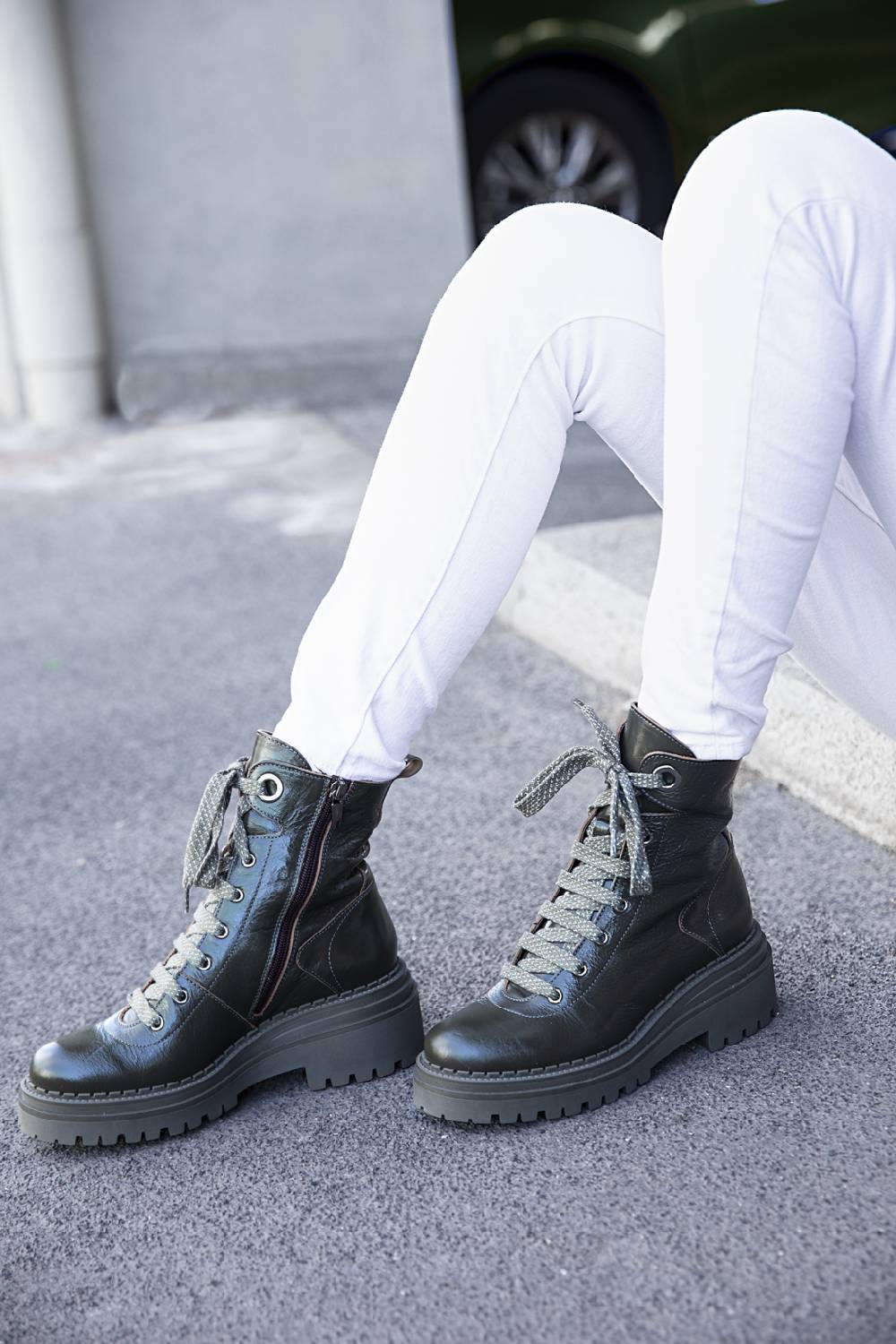 Laura Bellariva Anfibio verde