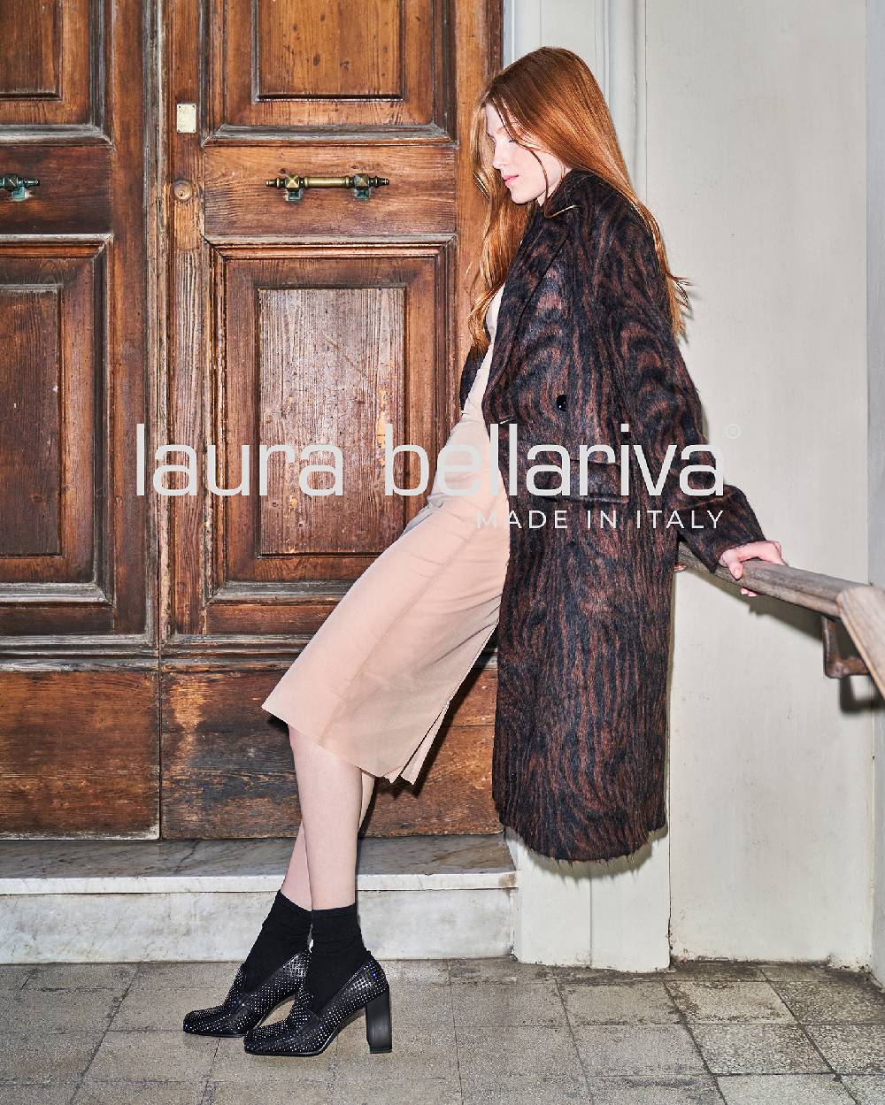 Laura Bellariva Scarpa Con Tacco E Borchie