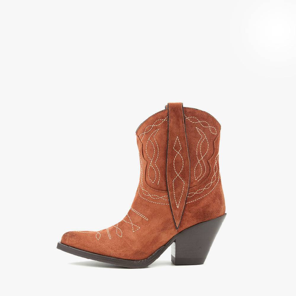 Laura Bellariva Stivaletto Texano Rame