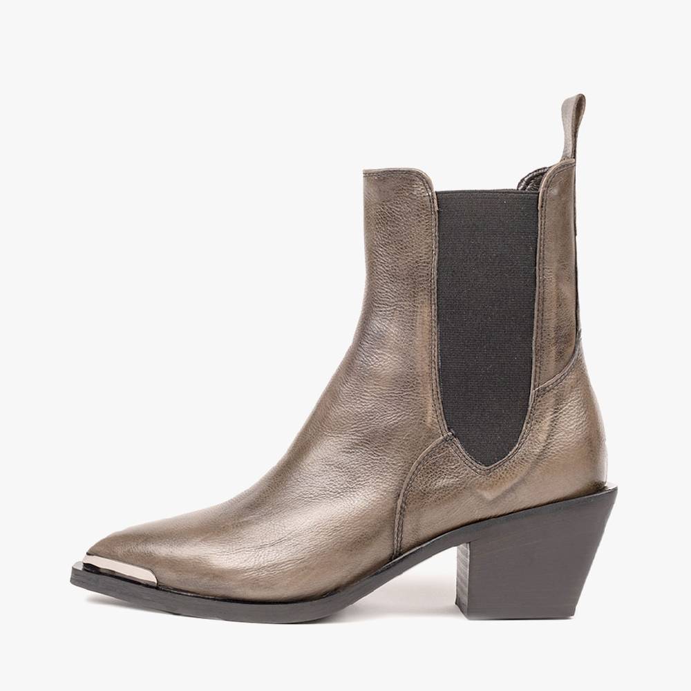 Laura Bellariva Stivaletto texano a punta con elastico