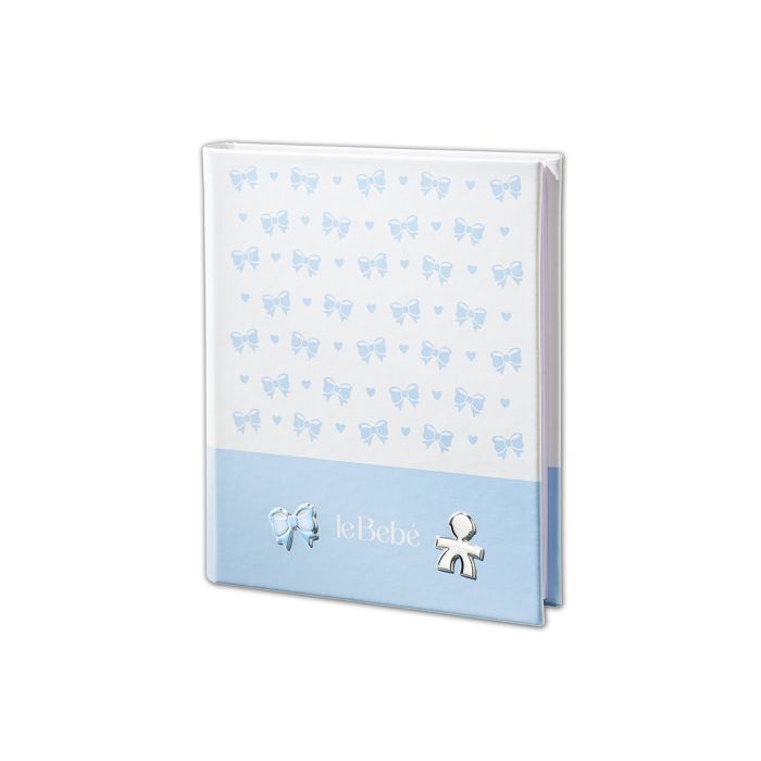 Le Bebé Album fotografico 20x25 cm sagoma bimbo e fiocco
