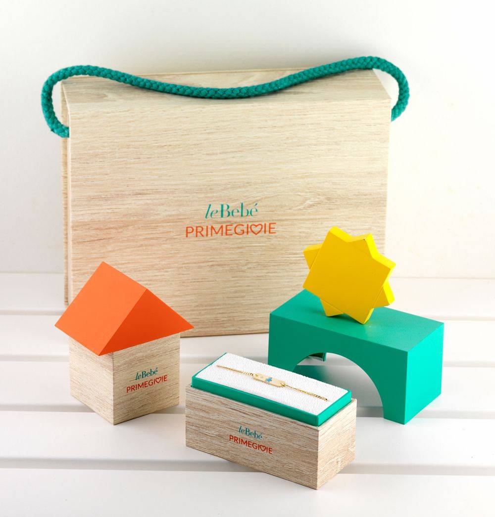 Le Bebé Bracciale Toys Con àncora E Barchetta In Oro Giallo