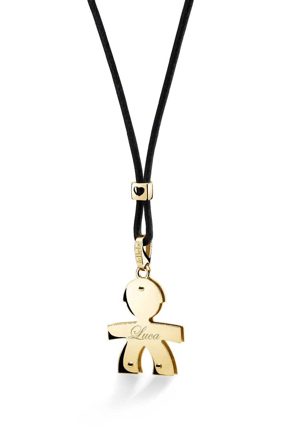 Le Bebé Ciondolo I Classici Con Sagoma Bimbo In Oro Giallo