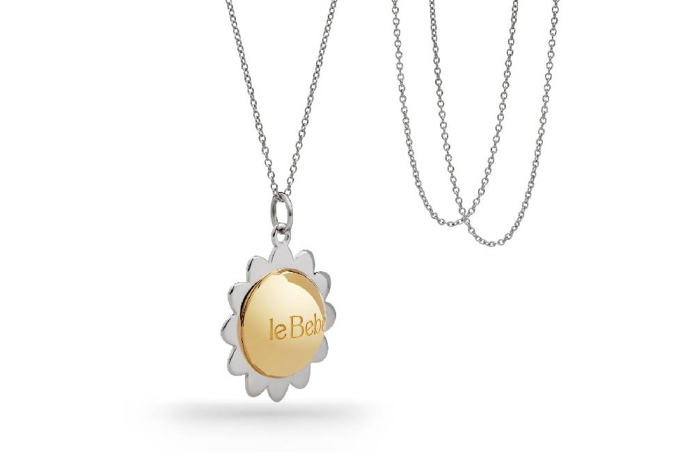 Le Bebé Ciondolo Suonamore In Argento Placcato Oro Giallo