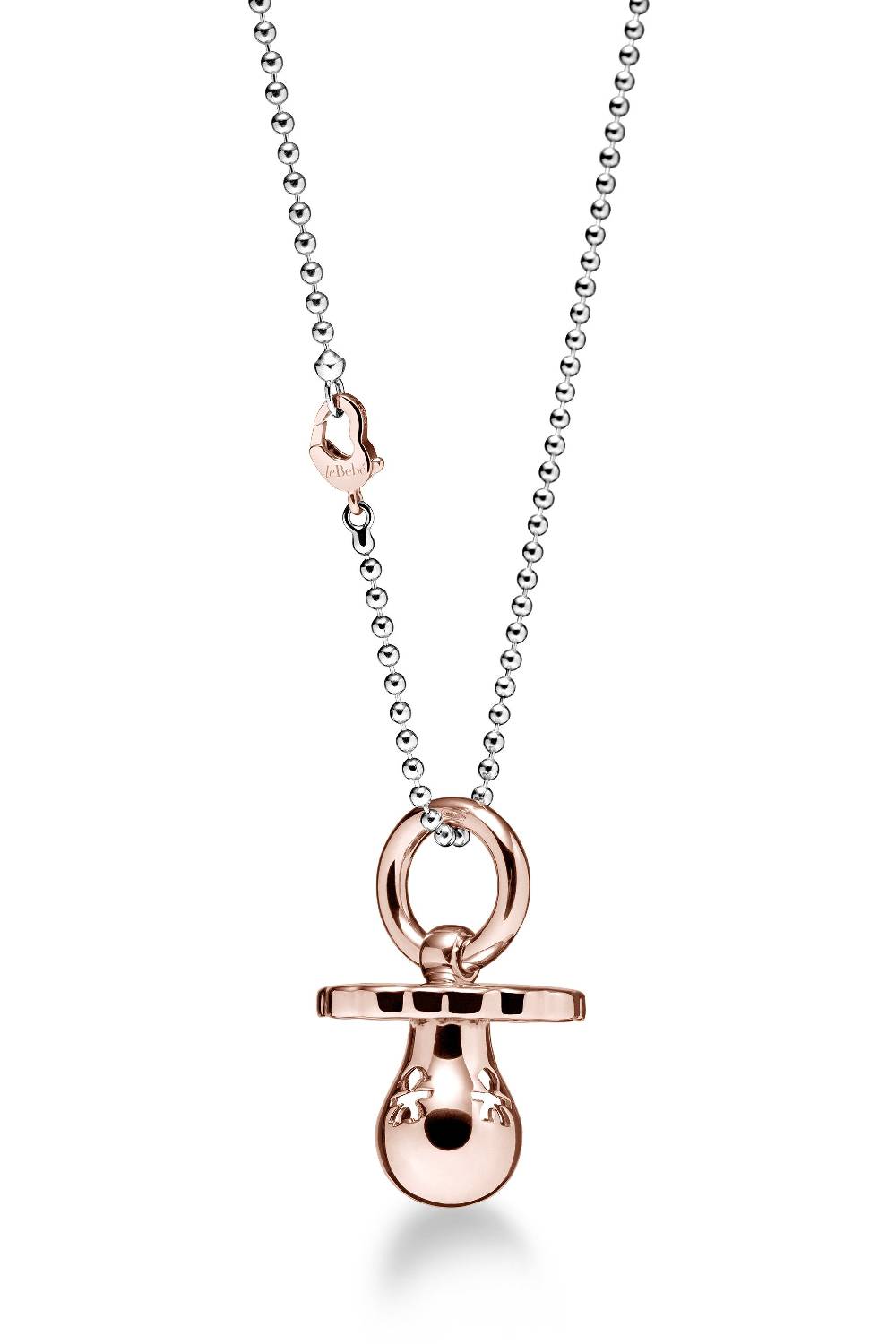 Le Bebé Collana Suonamore In Argento Placcato Oro Rosa