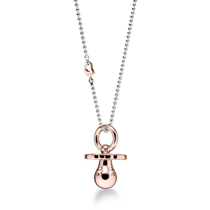 Le Bebé Collana Suonamore in argento placcato oro rosa