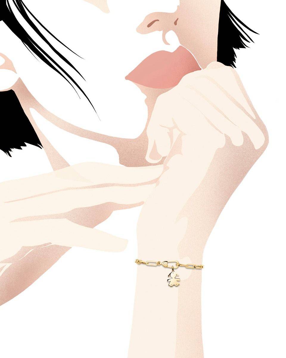 Le Bebé Bracciale In Oro Giallo