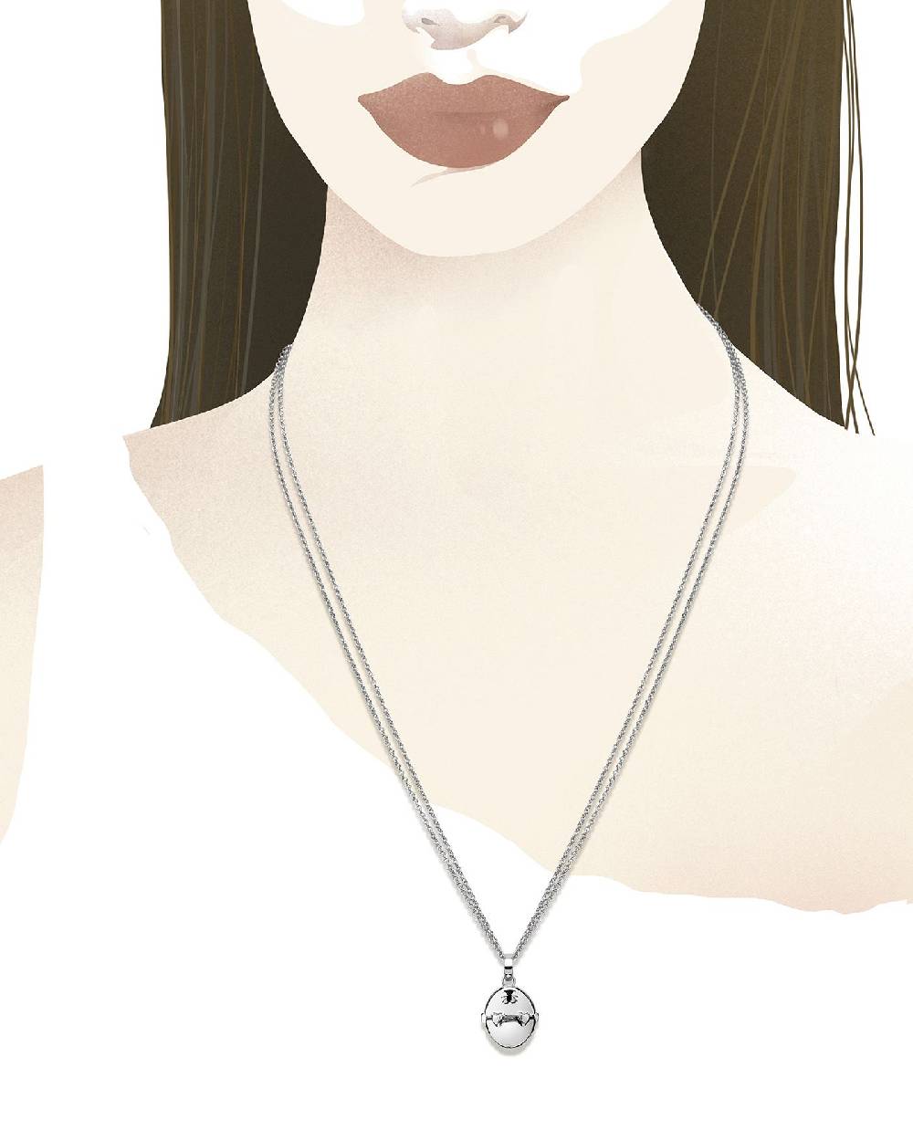 Le Bebé Collana Suonamore In Argento